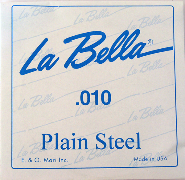 PS010 Отдельная стальная струна, 010, La Bella