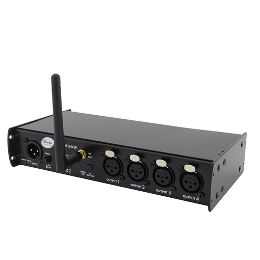 SL-SDX4CW SplitDMX X4CW Сплиттер DMX512, 1xDMX-вход, 4xDMX-выхода, модуль WiDMX, Siberian Lighting