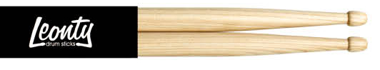L5ALW Hornbeam Natural 5A Барабанные палочки удлиненные, граб, деревянный наконечник, Leonty