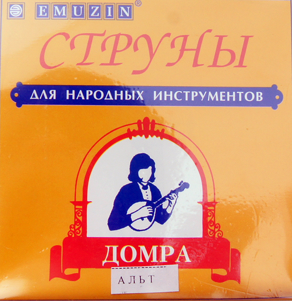 ДА Комплект струн для домры альт, Эмузин
