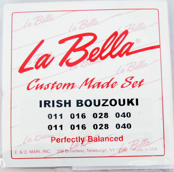 IBZ Комплект струн для ирландского бузуки, 11-40, La Bella