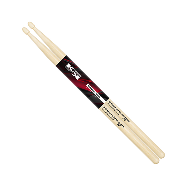 KKGN0C02B Hornbeam 2B Барабанные палочки, граб, деревянный наконечник, KK Percussion
