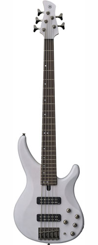 5 -струнная бас-гитара Yamaha TRBX505 Translucent White