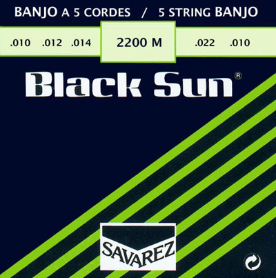 Комплект струн для банджо-альт Savarez Black Sun 2200M