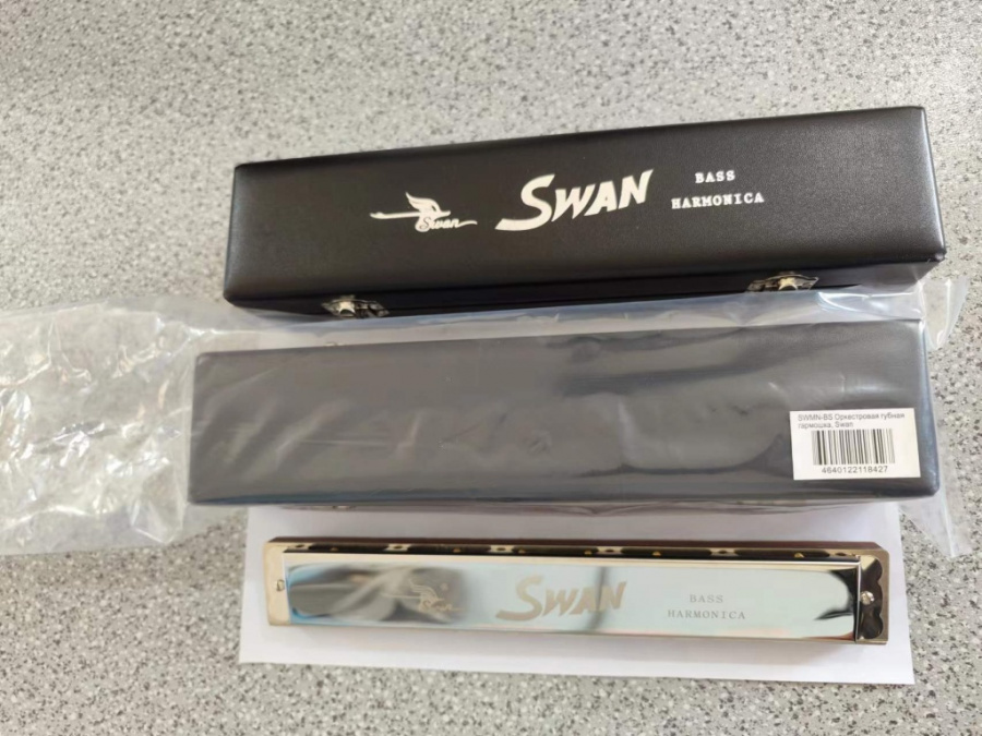 SWMN-BS Оркестровая губная гармошка, Swan