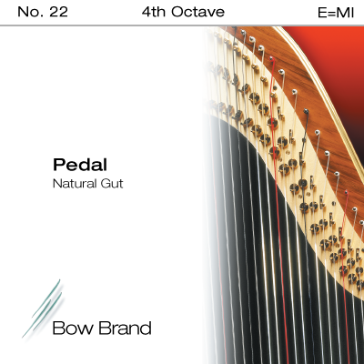 Комплект струн 4-й октавы для арфы Bow Brand Pedal Natural Gut