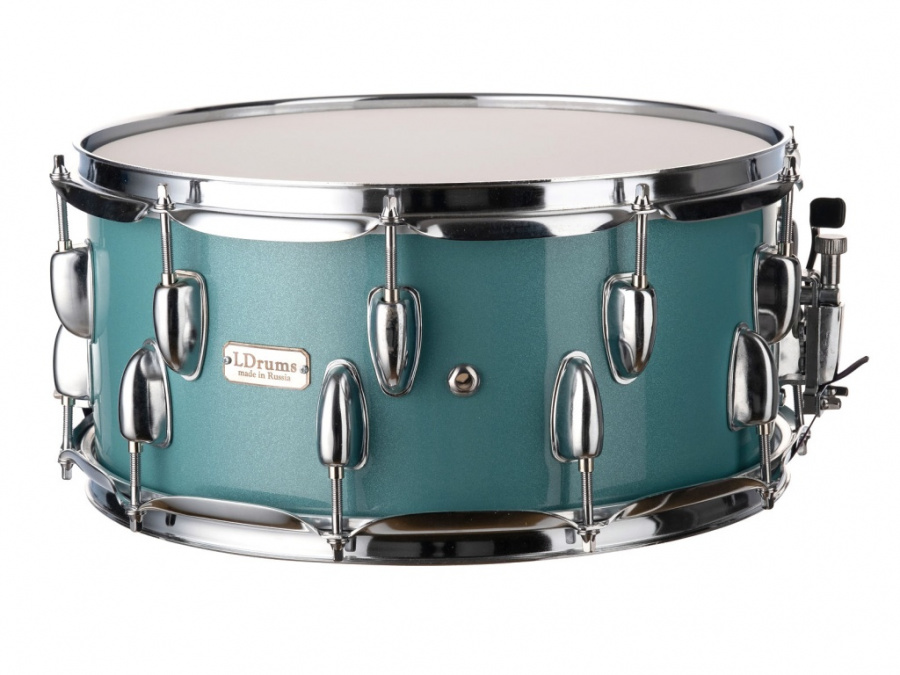 LD6411SN Малый барабан, сине-зеленый,14"*6,5" LDrums