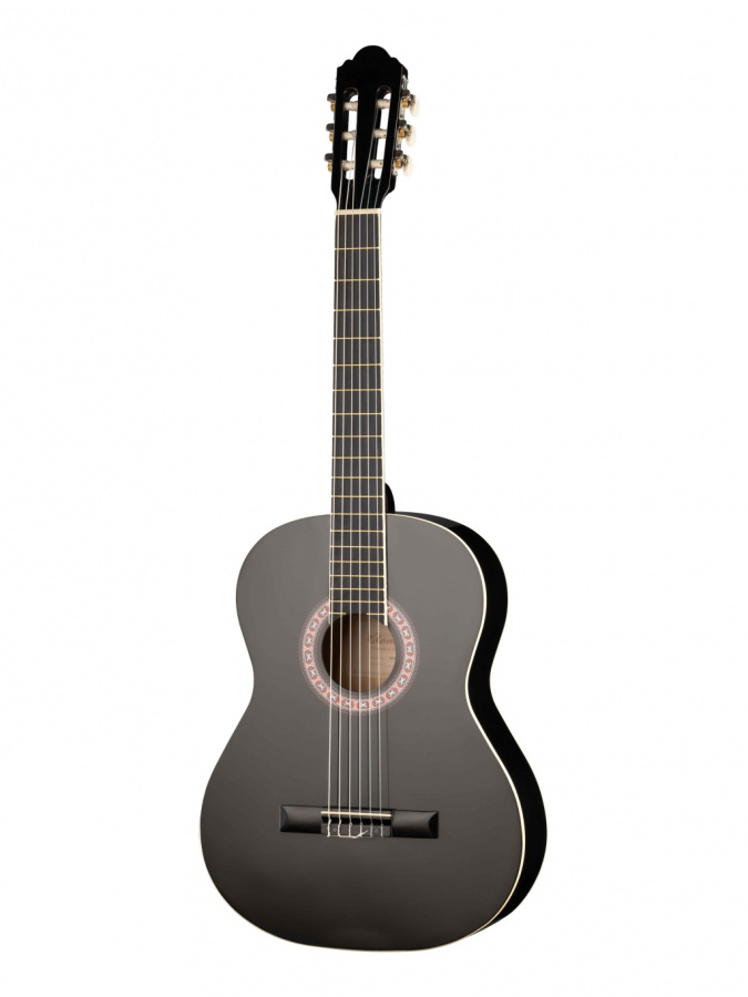LC-3900-BK Классическая гитара 39", чёрная. HOMAGE