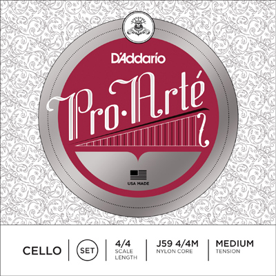 Комплект струн для виолончели D'Addario Pro-Arte J59 4/4M
