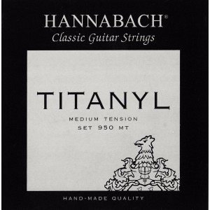 3 басовых струны для классической гитары Hannabach Titanyl E9507MT
