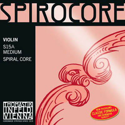 Комплект струн для скрипки Thomastik Spirocore S15A