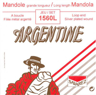 Комплект струн для мандолы Savarez Argentine 1560L