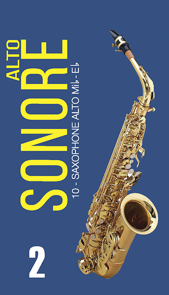 FR19SA12 Sonore Трости для саксофона альт № 2 (10шт), FedotovReeds