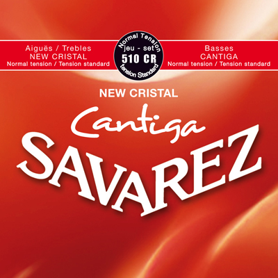 Комплект струн для классической гитары Savarez New Cristal-Cantiga 510CR