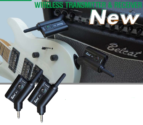 T1-R1 Беспроводной приемник-передатчик для гитарных звукоснимателей, Belcat