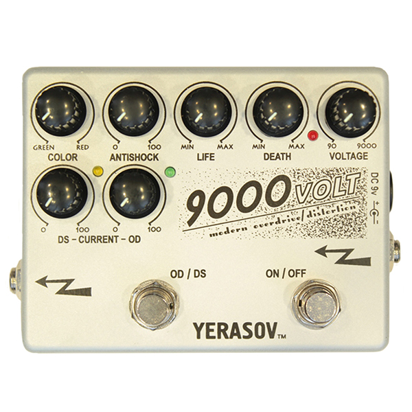 9000-Volt Modern Overdrive/Distortion Педаль эффектов, Yerasov
