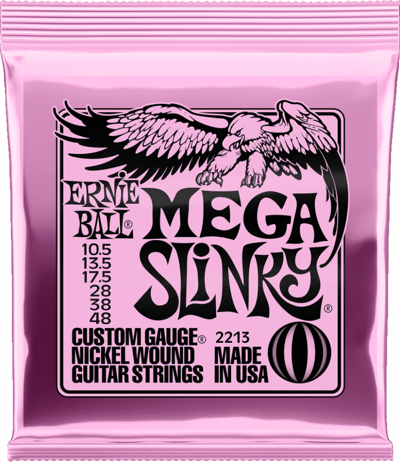 Комплект струн для электрогитары Ernie Ball Mega Slinky P02213