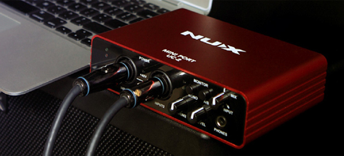 UC-2 Mini Port Аудио интерфейс USB, Nux