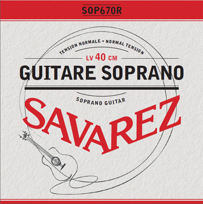 Комплект струн для гитары-сопрано Savarez SOP670R