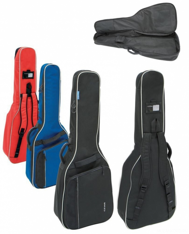 GEWA Economy 12 Classic 4/4 Black чехол для классической гитары, водоустойчивый, утеплитель 12 мм