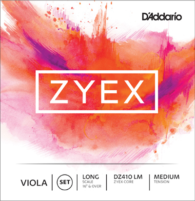 Комплект струн для альта D'Addario Zyex DZ410 LM