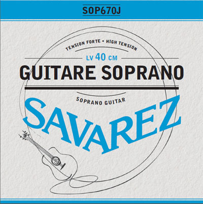 Комплект струн для гитары-сопрано Savarez SOP670J