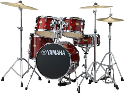 Комплект барабанов Yamaha Manu Katche JK6F5 Cranberry Red