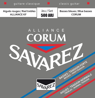 Комплект струн для классической гитары Savarez Alliance-Corum 500ARJ