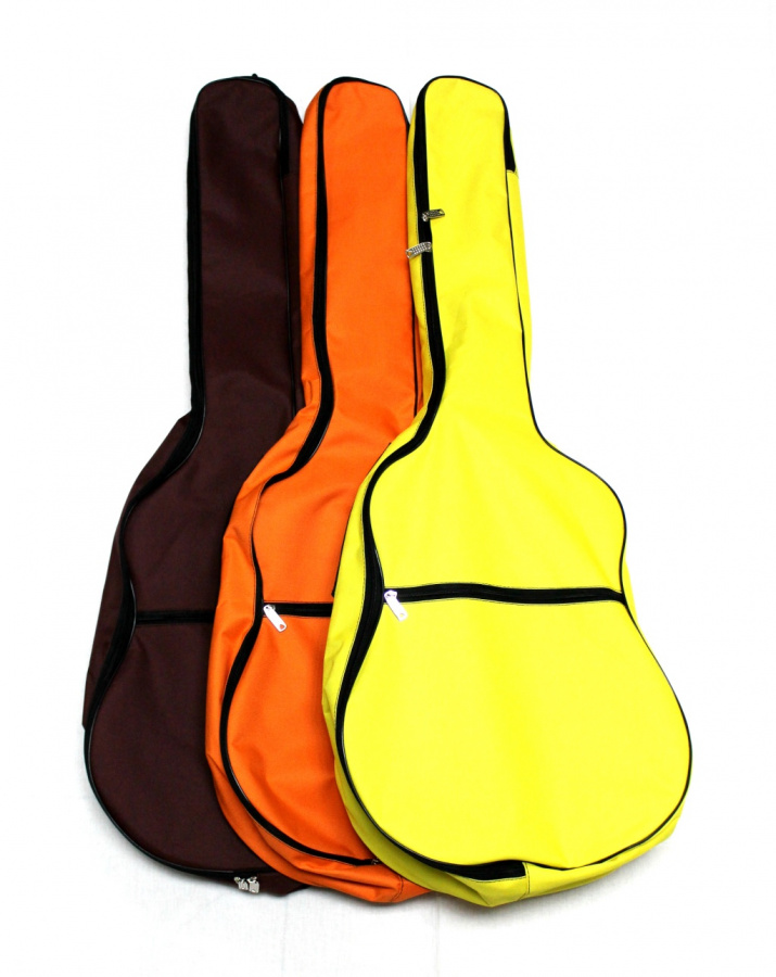 MZ-ChGD-2/1yel Чехол для акустической гитары, желтый, MEZZO