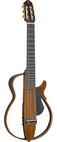 Тихая гитара с нейлоновыми струнами Yamaha SLG200NW Natural
