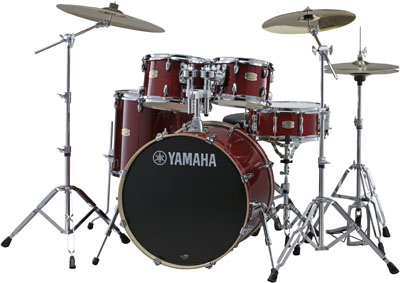Комплект барабанов Yamaha Stage Custom SBP0F5 Cranberry Red