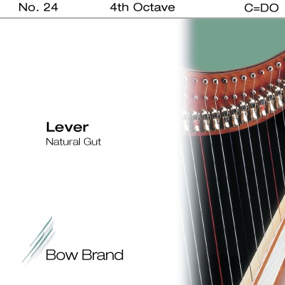Струна C4 для арфы Bow Brand Lever Natural Gut