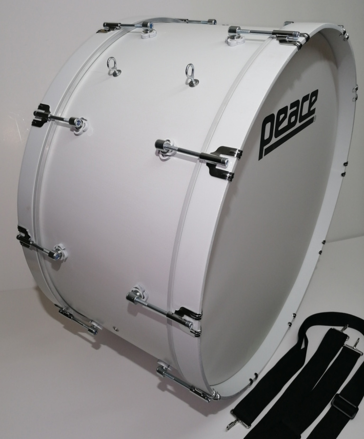 MBB-2812WH Барабан маршевый 28 х 12", белый, Мастерская Бехтеревых