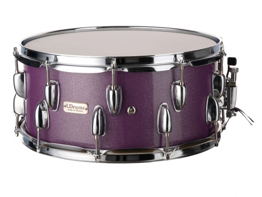 LD6405SN Малый барабан, фиолетовый, 14"*6,5"LDrums