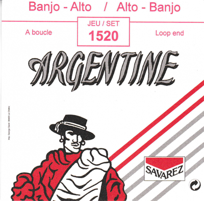 Комплект струн для банджо-альт Savarez Argentine 1520