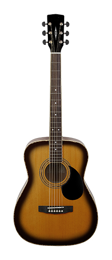 LF003-SB Акустическая гитара, цвет санберст, Lutner