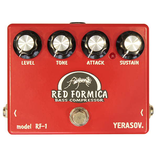 Insect-RF-1 Red Formica Bass Compressor Педаль эффектов для бас-гитары, Yerasov