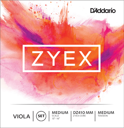 Комплект струн для альта D'Addario Zyex DZ410 MM