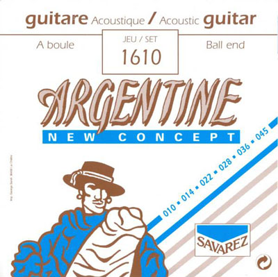 Комплект струн для джипси-гитары Savarez Argentine 1610