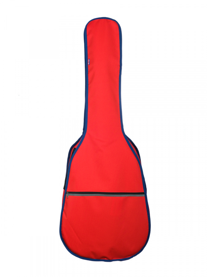 MLDG-25 Чехол мягкий для акустической гитары дредноут 4/4, красный/синий Lutner