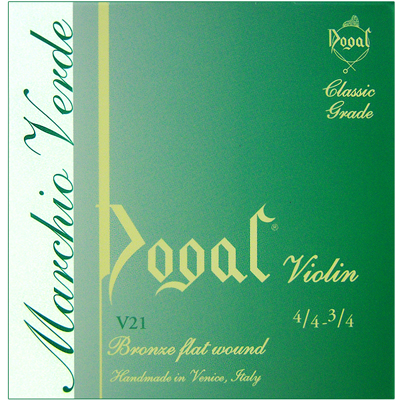 Комплект струн для скрипки 1/8-1/16 Dogal Marchio Verde V21B