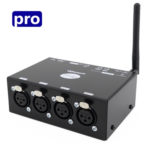 SL-SDX4PW SplitDMX4 Сплиттер DMX512, 1xDMX-вход, 4xDMX-выхода, модуль WiDMX, Siberian Lighting
