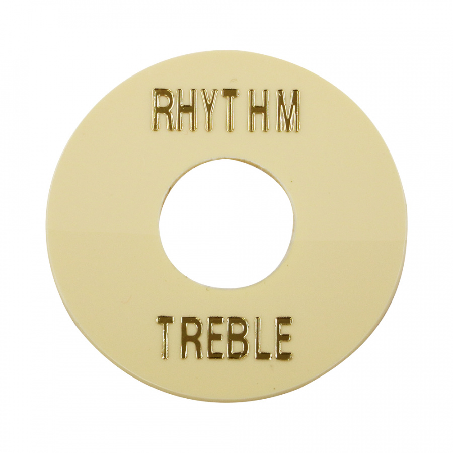 LP-SW-I Накладка под переключатель Treble/Rhythm, кремовая, Hosco