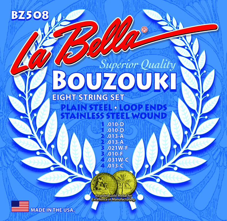 BZ508 Комплект струн для бузуки La Bella
