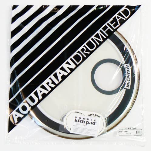 Комплект пластиков для барабана Aquarian  SKP22W (пр-во США) (SKI22, RSM22WT, DKP2)