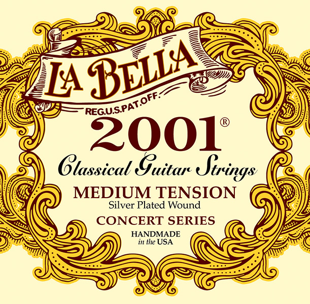 Струны для классической гитары La Bella 2001M