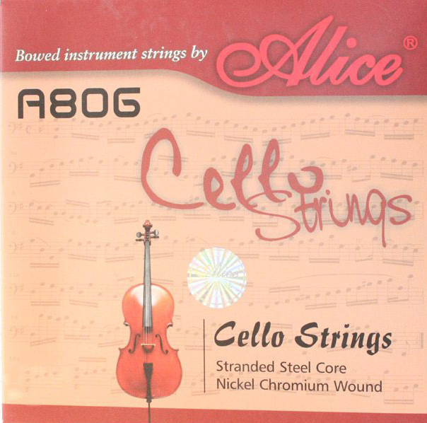 A806 Комплект струн для виолончели, Alice