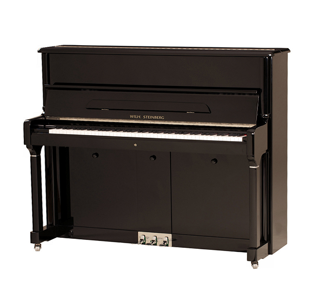 190049-1CK Performance P125E Пианино акустическое, черное, фурнитура хром, W.Steinberg