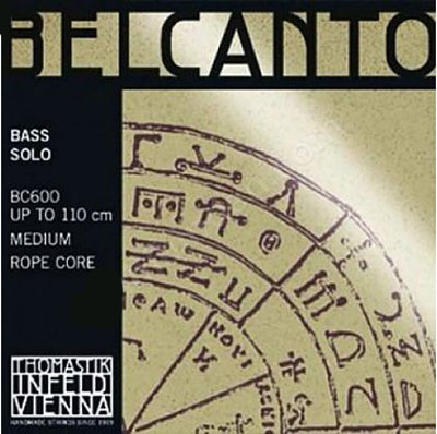 Комплект струн для контрабаса 3/4 Thomastik Belcanto BC600S
