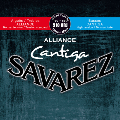 Комплект струн для классической гитары Savarez Alliance-Cantiga 510ARJ